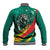 Personalised Happy Cameroon National Day Baseball Jacket May 20 Cameroun