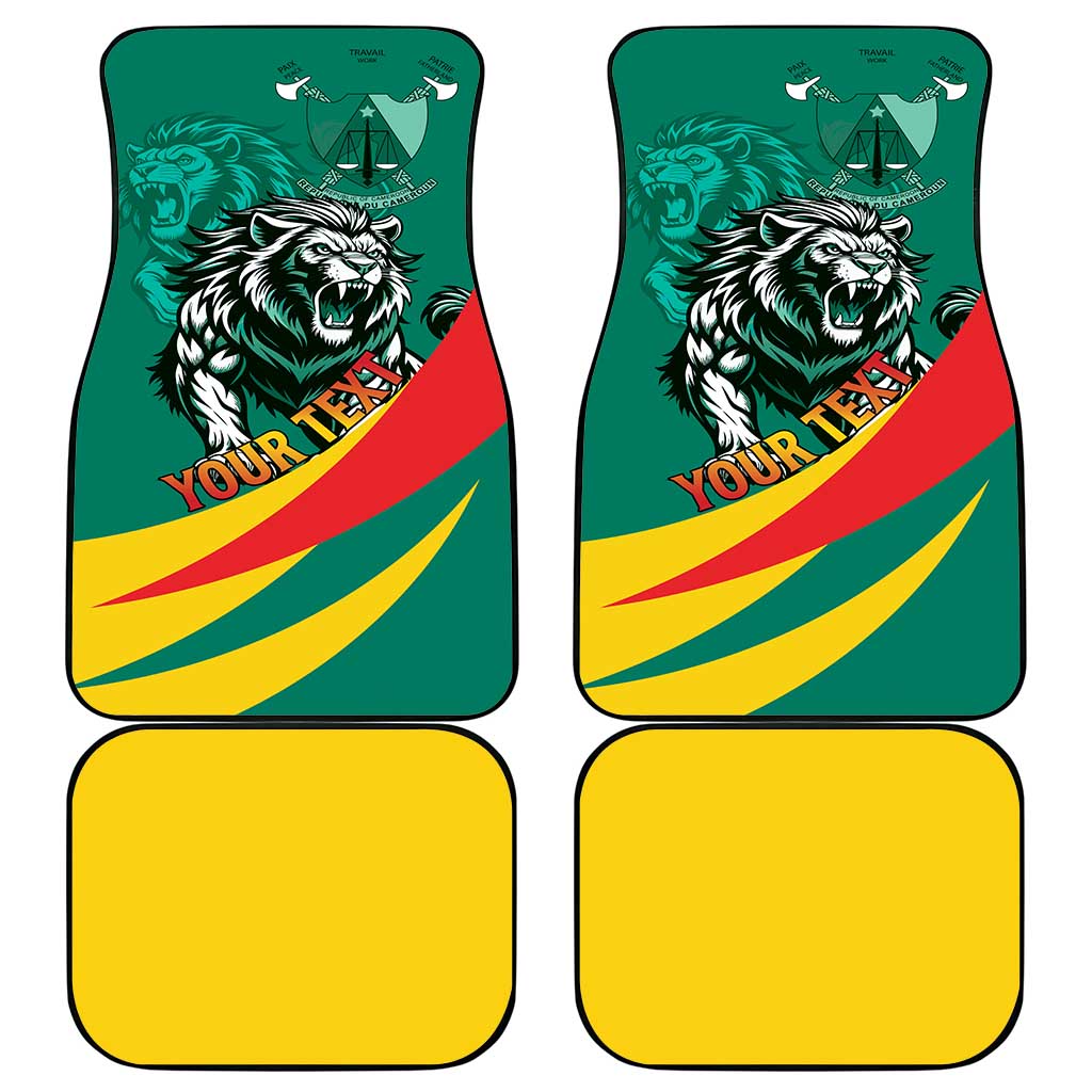 Personalised Happy Cameroon National Day Car Mats May 20 Cameroun