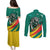 Personalised Happy Cameroon National Day Couples Matching Puletasi and Long Sleeve Button Shirt May 20 Cameroun
