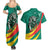 Personalised Happy Cameroon National Day Couples Matching Summer Maxi Dress and Hawaiian Shirt May 20 Cameroun