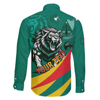 Personalised Happy Cameroon National Day Family Matching Long Sleeve Bodycon Dress and Hawaiian Shirt May 20 Cameroun