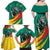 Personalised Happy Cameroon National Day Family Matching Off Shoulder Maxi Dress and Hawaiian Shirt May 20 Cameroun