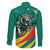Personalised Happy Cameroon National Day Family Matching Off Shoulder Maxi Dress and Hawaiian Shirt May 20 Cameroun