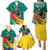 Personalised Happy Cameroon National Day Family Matching Puletasi and Hawaiian Shirt May 20 Cameroun