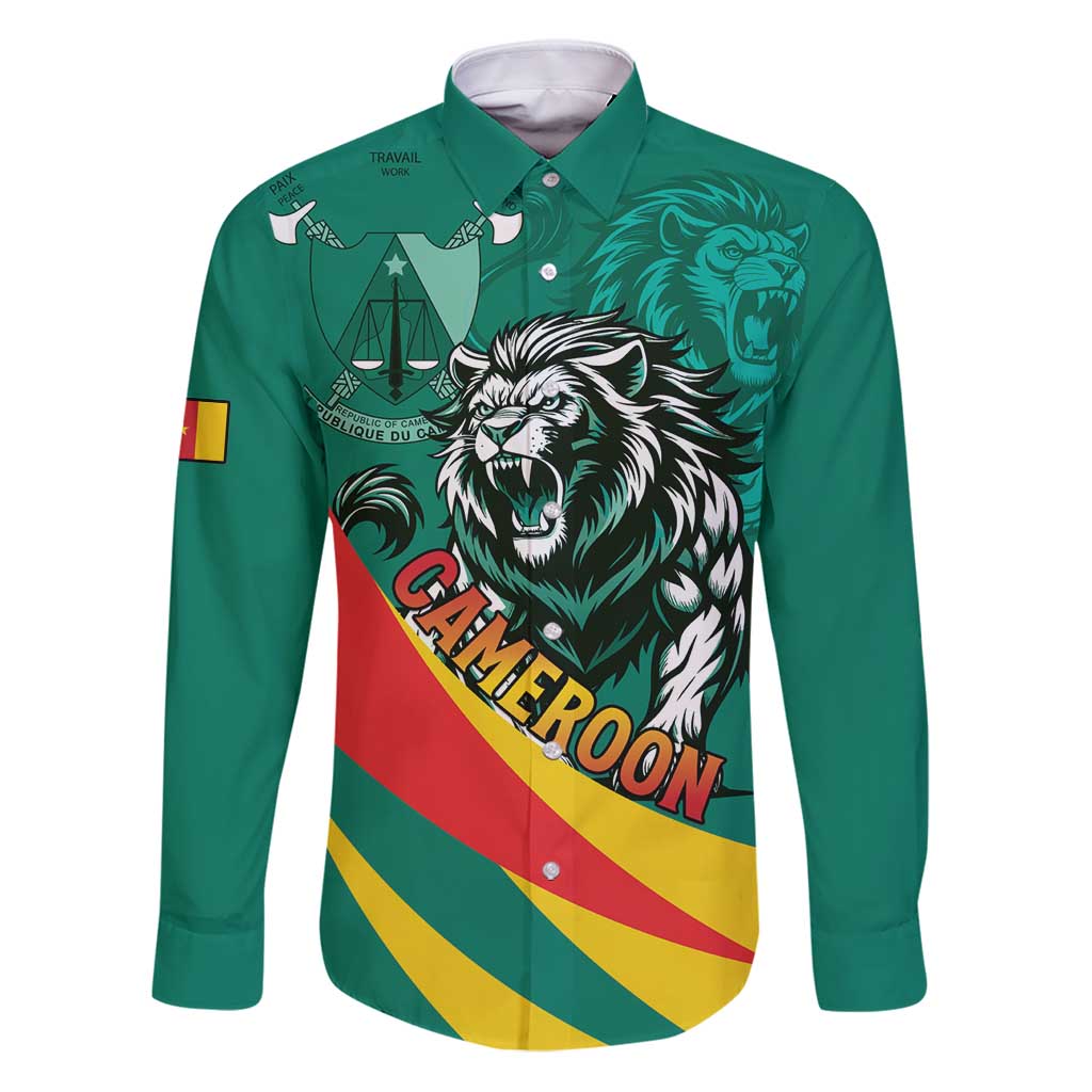 Personalised Happy Cameroon National Day Family Matching Puletasi and Hawaiian Shirt May 20 Cameroun