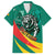 Personalised Happy Cameroon National Day Family Matching Summer Maxi Dress and Hawaiian Shirt May 20 Cameroun