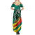 Personalised Happy Cameroon National Day Family Matching Summer Maxi Dress and Hawaiian Shirt May 20 Cameroun