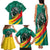 Personalised Happy Cameroon National Day Family Matching Tank Maxi Dress and Hawaiian Shirt May 20 Cameroun