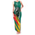 Personalised Happy Cameroon National Day Family Matching Tank Maxi Dress and Hawaiian Shirt May 20 Cameroun