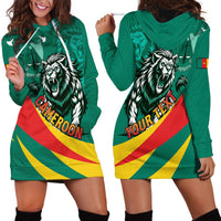 Personalised Happy Cameroon National Day Hoodie Dress May 20 Cameroun