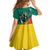 Personalised Happy Cameroon National Day Kid Short Sleeve Dress May 20 Cameroun