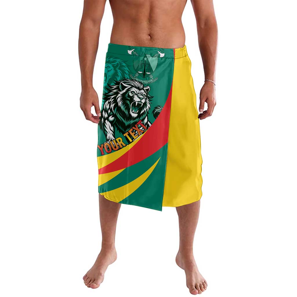 Personalised Happy Cameroon National Day Lavalava May 20 Cameroun