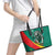 Personalised Happy Cameroon National Day Leather Tote Bag May 20 Cameroun