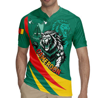 Personalised Happy Cameroon National Day Rugby Jersey May 20 Cameroun