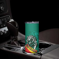 Personalised Happy Cameroon National Day Skinny Tumbler May 20 Cameroun