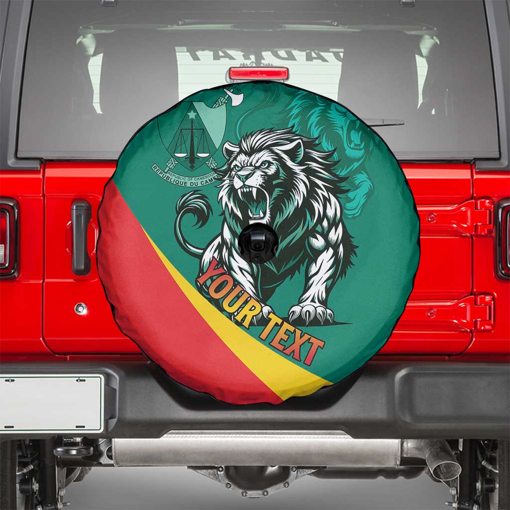 Personalised Happy Cameroon National Day Spare Tire Cover May 20 Cameroun