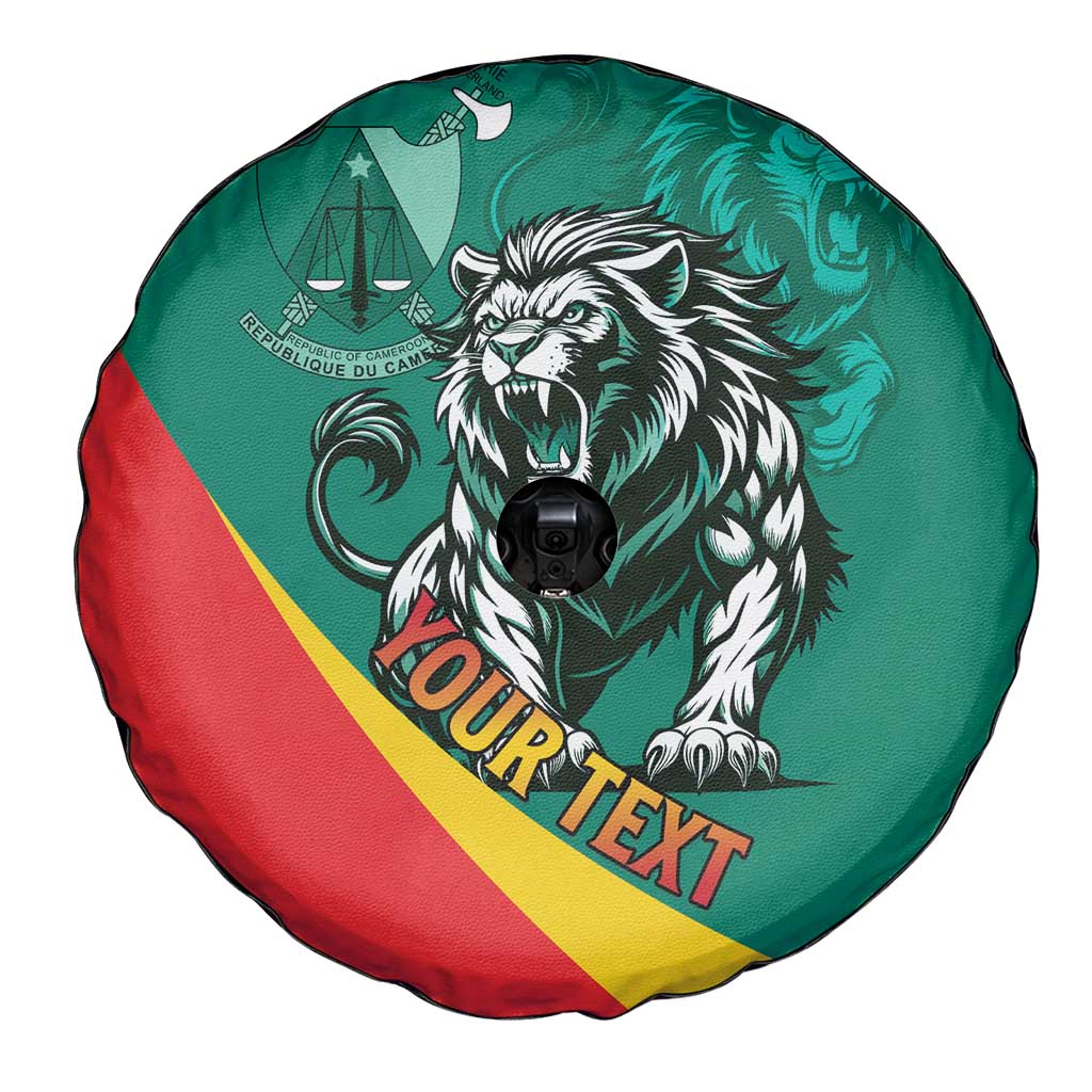 Personalised Happy Cameroon National Day Spare Tire Cover May 20 Cameroun