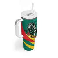 Personalised Happy Cameroon National Day Tumbler With Handle May 20 Cameroun