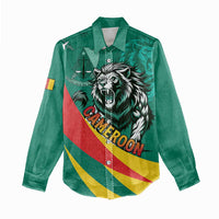 Personalised Happy Cameroon National Day Women Casual Shirt May 20 Cameroun