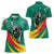 Personalised Happy Cameroon National Day Women Polo Shirt May 20 Cameroun