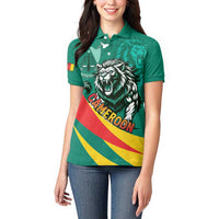 Personalised Happy Cameroon National Day Women Polo Shirt May 20 Cameroun