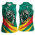 Personalised Happy Cameroon National Day Women Sleeveless Polo Shirt May 20 Cameroun