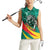 Personalised Happy Cameroon National Day Women Sleeveless Polo Shirt May 20 Cameroun