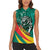 Personalised Happy Cameroon National Day Women Sleeveless Polo Shirt May 20 Cameroun