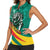 Personalised Happy Cameroon National Day Women Sleeveless Polo Shirt May 20 Cameroun