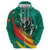 Personalised Happy Cameroon National Day Zip Hoodie May 20 Cameroun