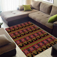 Cameroon Traditional Toghu Pattern Area Rug
