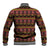 Cameroon Traditional Toghu Pattern Baseball Jacket