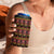 Cameroon Traditional Toghu Pattern 4 in 1 Can Cooler Tumbler