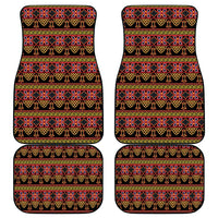Cameroon Traditional Toghu Pattern Car Mats