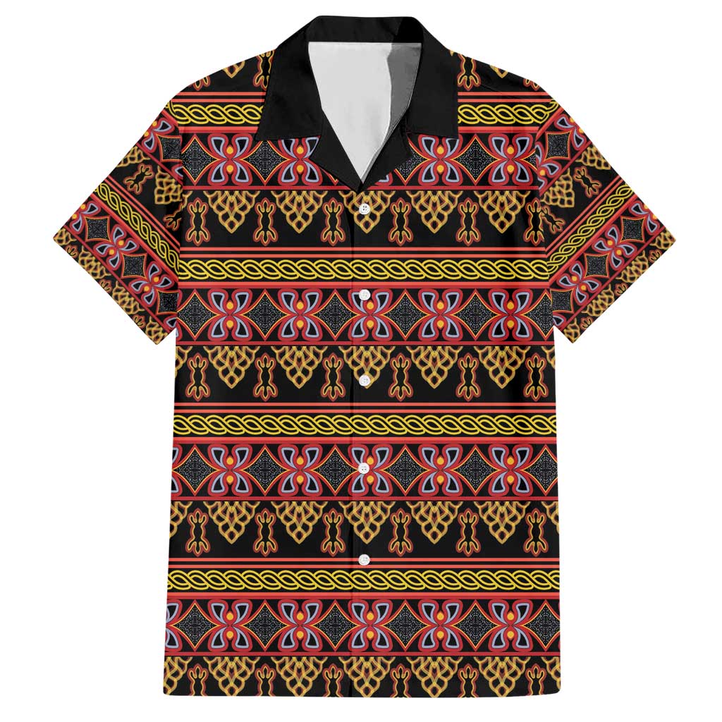 Cameroon Traditional Toghu Pattern Hawaiian Shirt