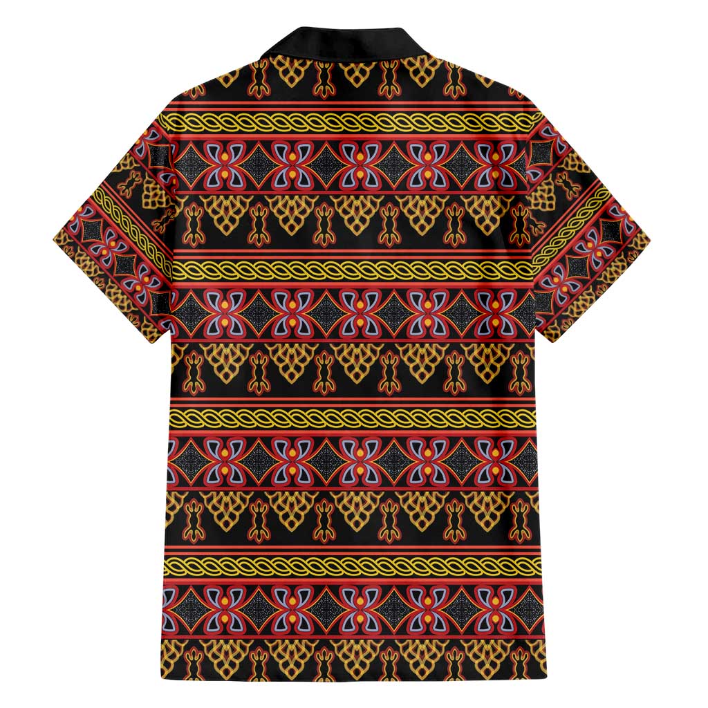 Cameroon Traditional Toghu Pattern Hawaiian Shirt