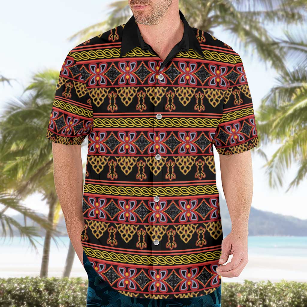 Cameroon Traditional Toghu Pattern Hawaiian Shirt