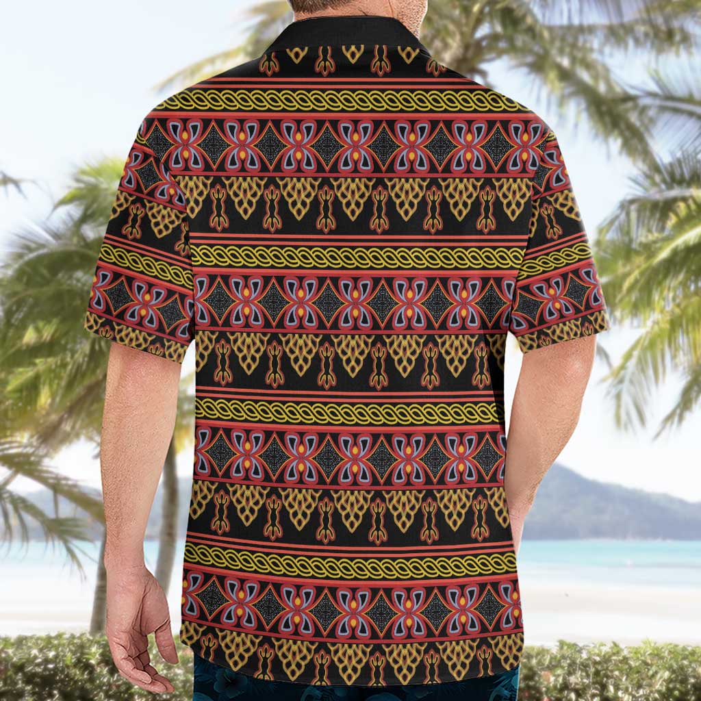 Cameroon Traditional Toghu Pattern Hawaiian Shirt