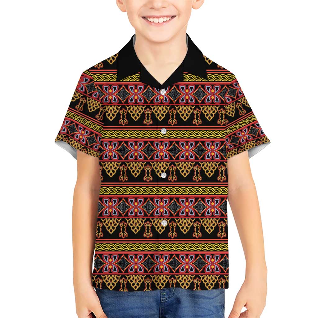 Cameroon Traditional Toghu Pattern Hawaiian Shirt