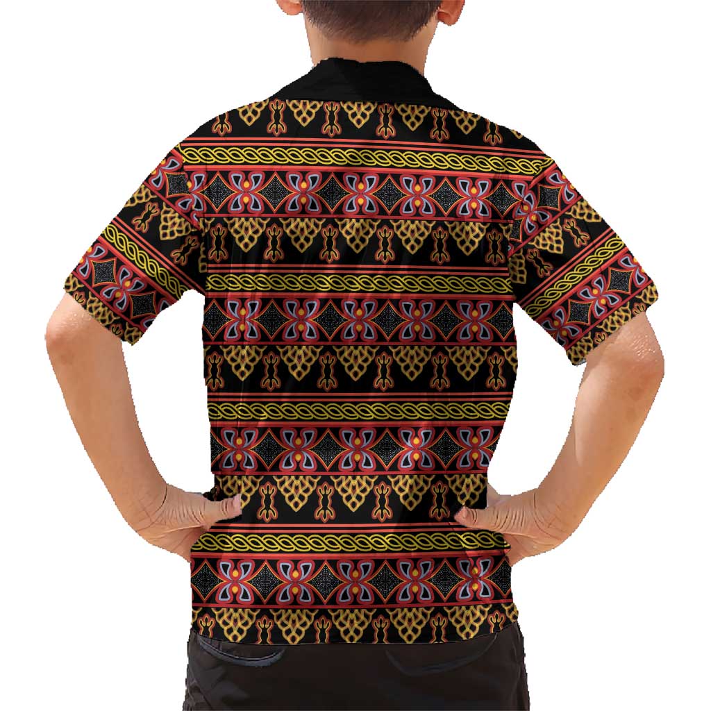 Cameroon Traditional Toghu Pattern Hawaiian Shirt