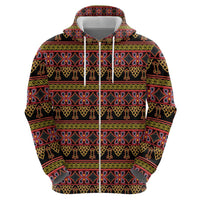 Cameroon Traditional Toghu Pattern Hoodie