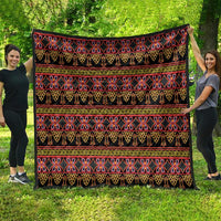 Cameroon Traditional Toghu Pattern Quilt