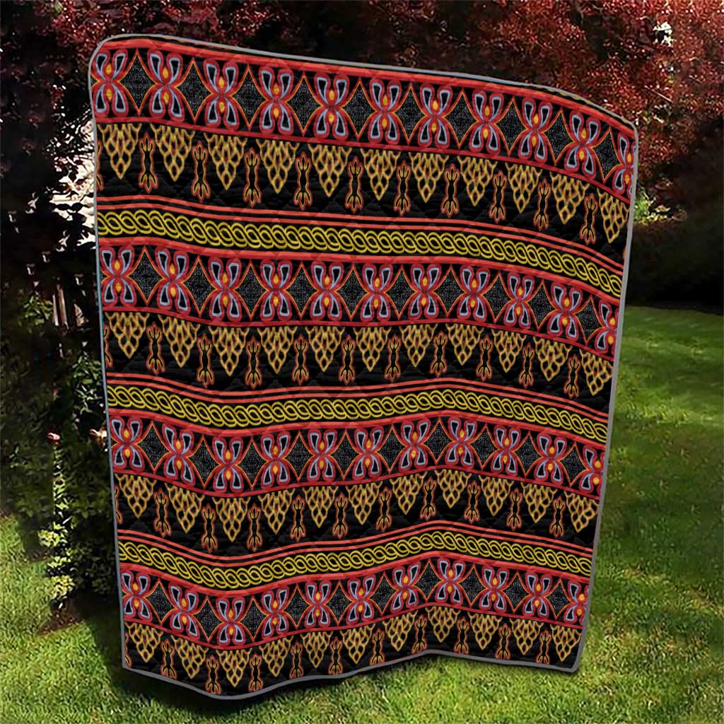 Cameroon Traditional Toghu Pattern Quilt