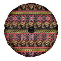 Cameroon Traditional Toghu Pattern Spare Tire Cover