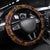 Cameroon Traditional Toghu Pattern Steering Wheel Cover