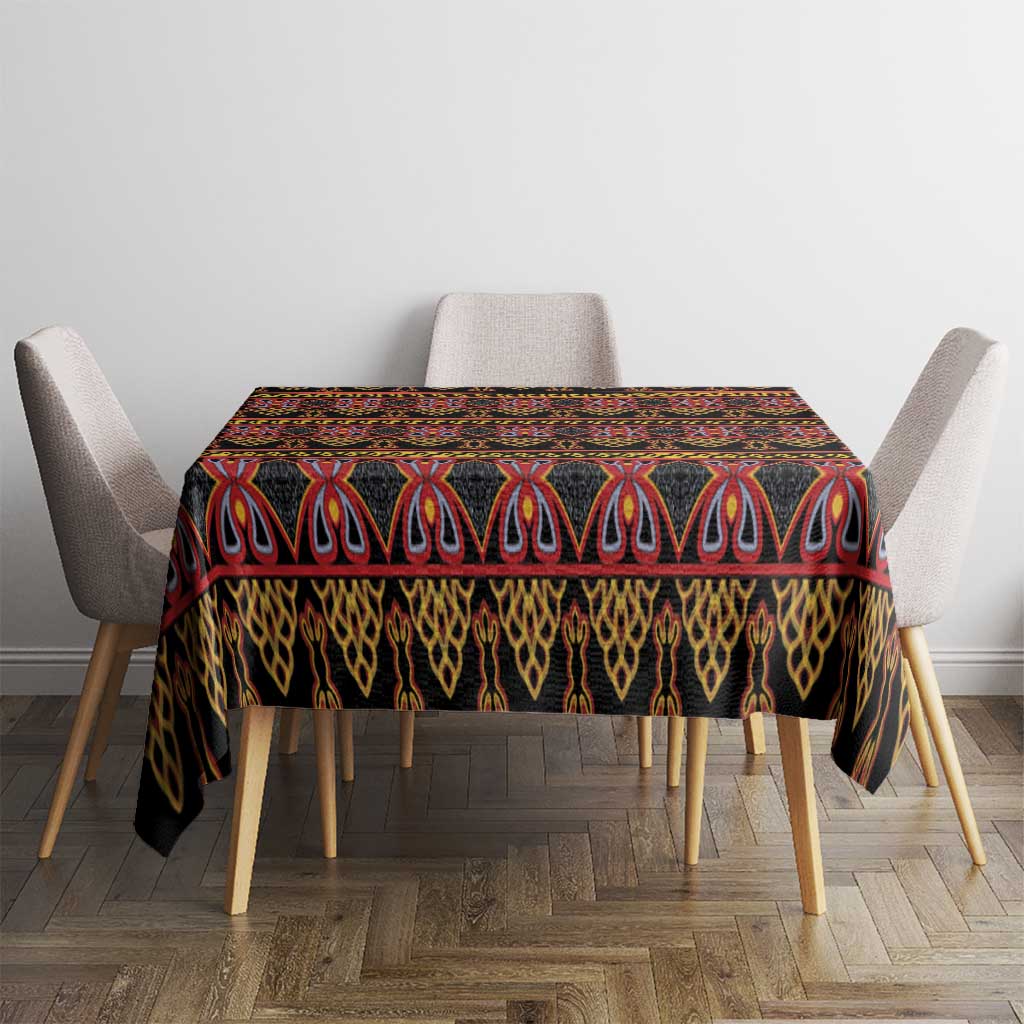 Cameroon Traditional Toghu Pattern Tablecloth