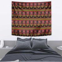 Cameroon Traditional Toghu Pattern Tapestry