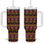 Cameroon Traditional Toghu Pattern Tumbler With Handle