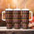 Cameroon Traditional Toghu Pattern Tumbler With Handle