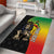 Personalized Ethiopia National Day Area Rug Lion Of Judah African Pattern